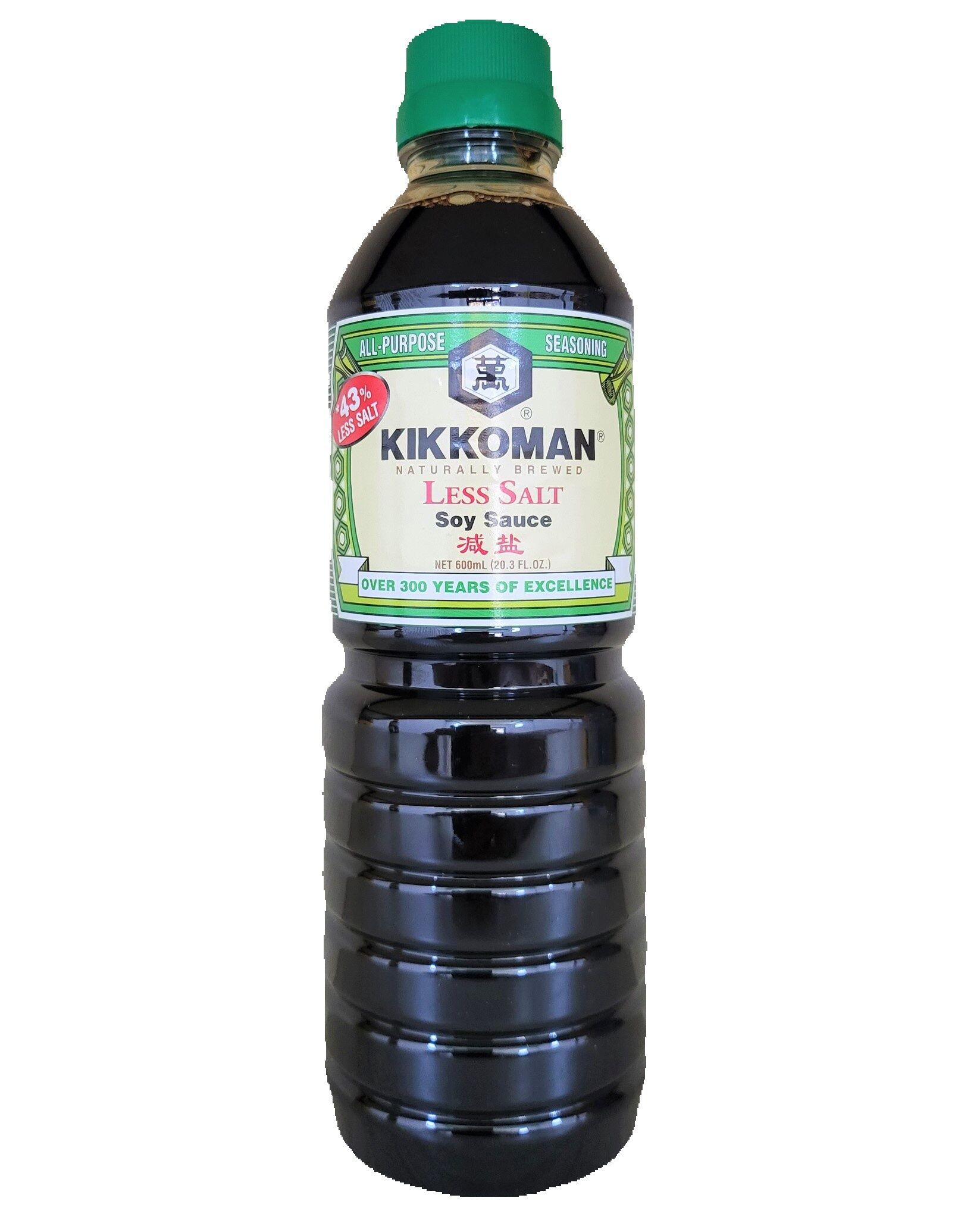 Kikkoman nước tương ít muối 43% less salt soy sauce