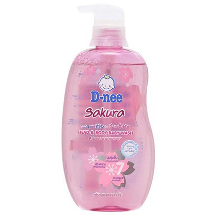 Sữa tắm Dnee chai 800ml cho bé