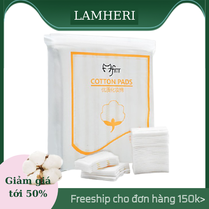 Bông tẩy trang 3 lớp FM Cotton Pads 222 miếng