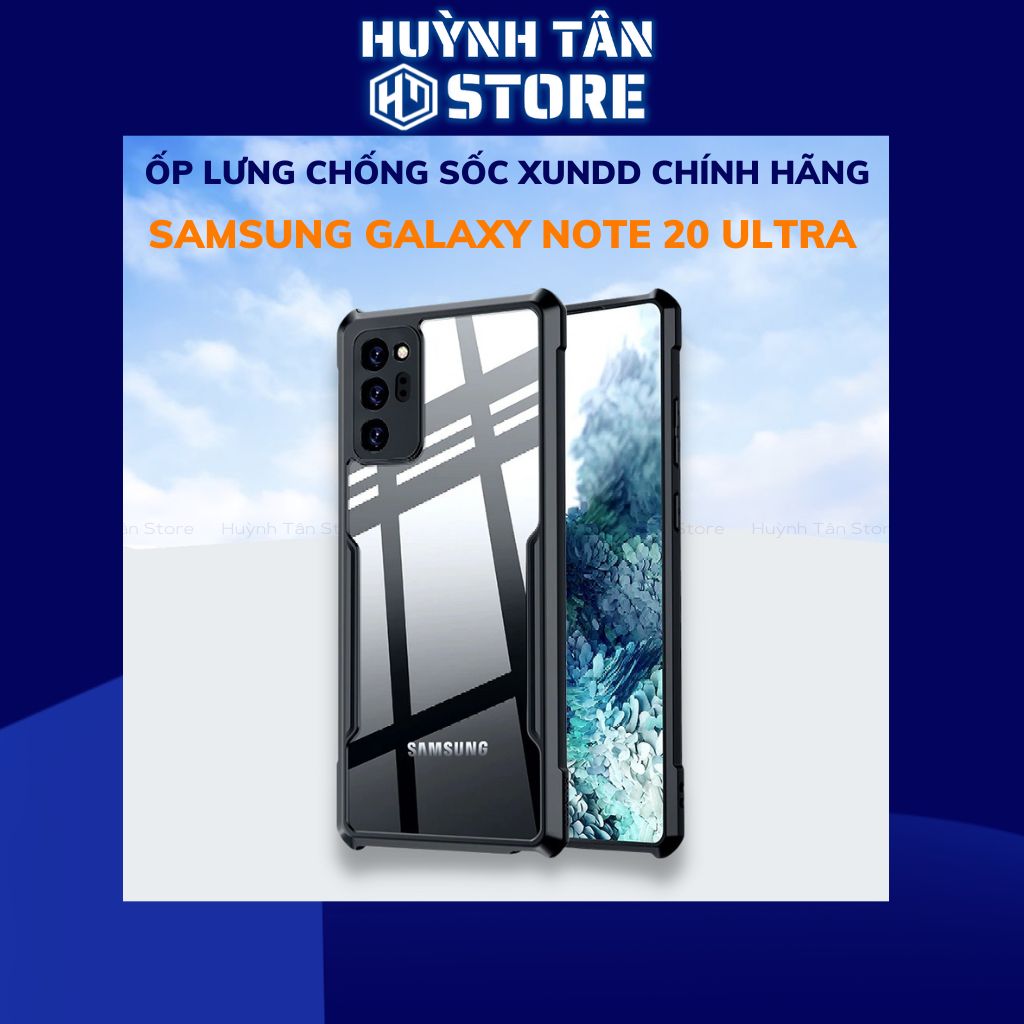 Ốp lưng note 20 ultra chống sốc xundd bảo vệ camera chính hãng chống ố vàng phụ kiện điện thoại huỳnh tân store