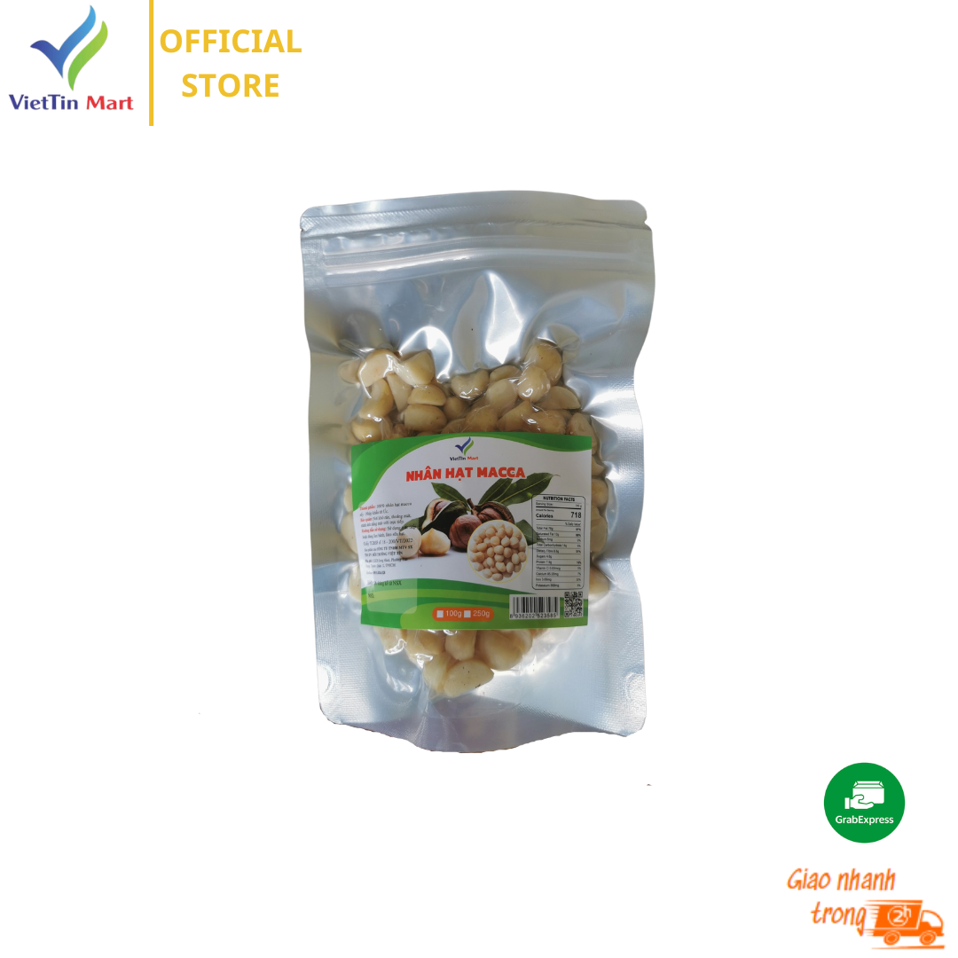250gr macca đã tách vỏ giòn tan thượng hạng