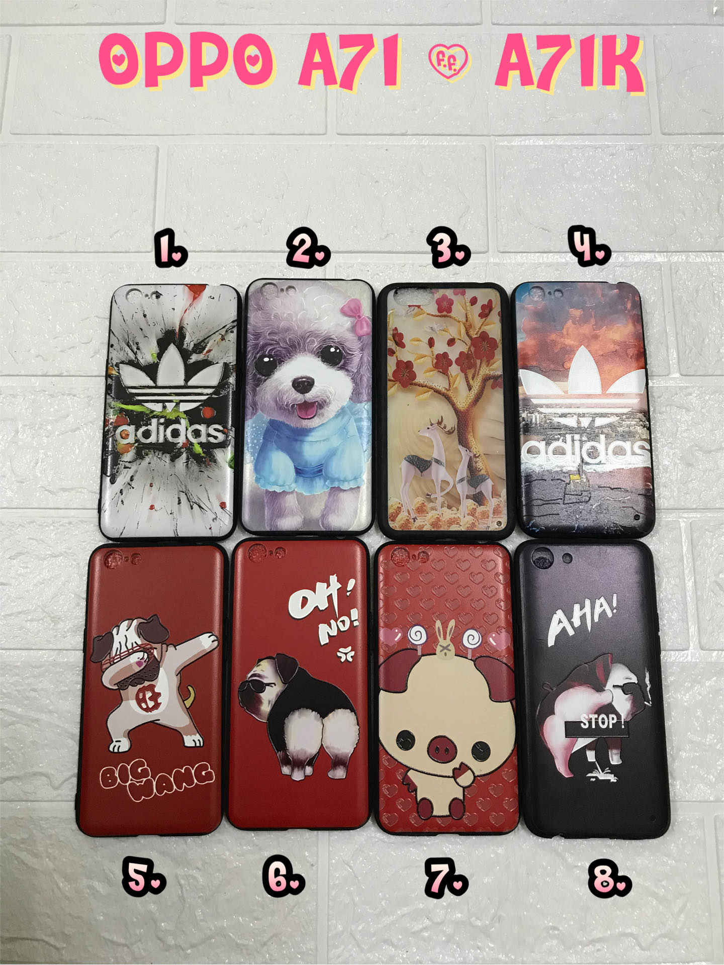 OPPO A71 / A71K _ ỐP LƯNG THỜI TRANG IN HÌNH SIÊU ĐẸP