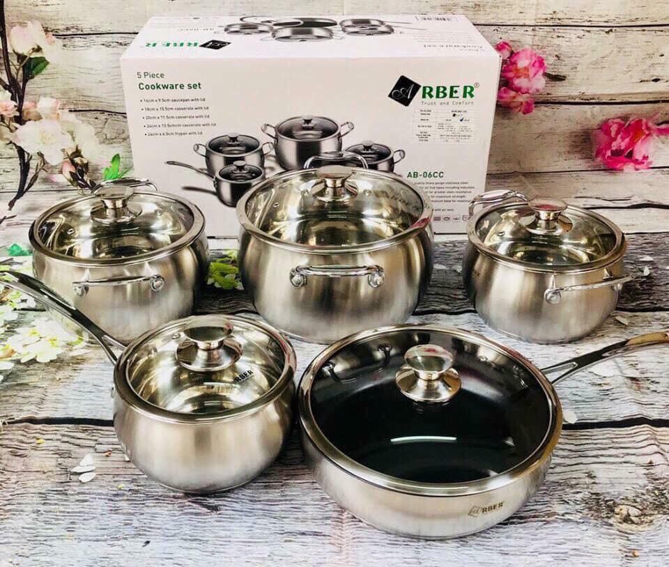 Bộ nồi Arber 5 món từ Ab-06cc