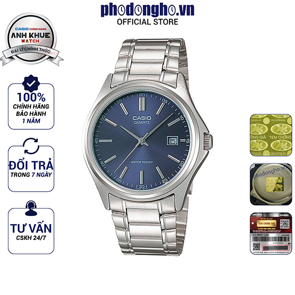 Đồng hồ nam dây kim loại casio anh khuê mtp-1183a-2adf