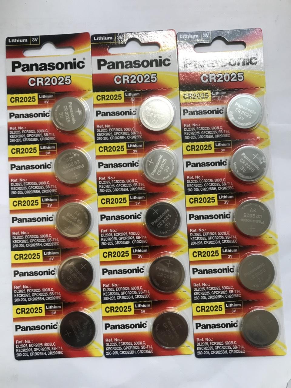 Pin cr2025 panasonic