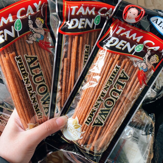 Combo 10 gói tăm cay đen