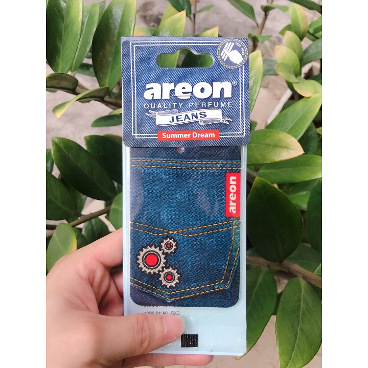 AREON - Hương Summer Dream - Lá thơm treo ô tô - Chiết xuất thiên nhiên - Giảm giá - Sale off