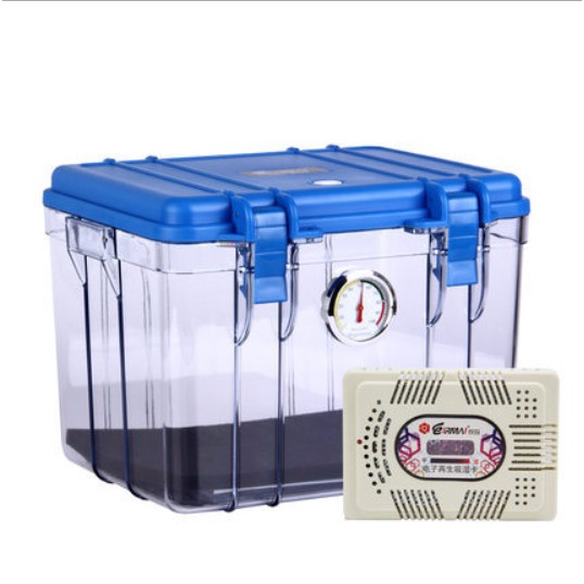 Combo hộp chống ẩm 12L Eirmai & máy hút ẩm Eirmai