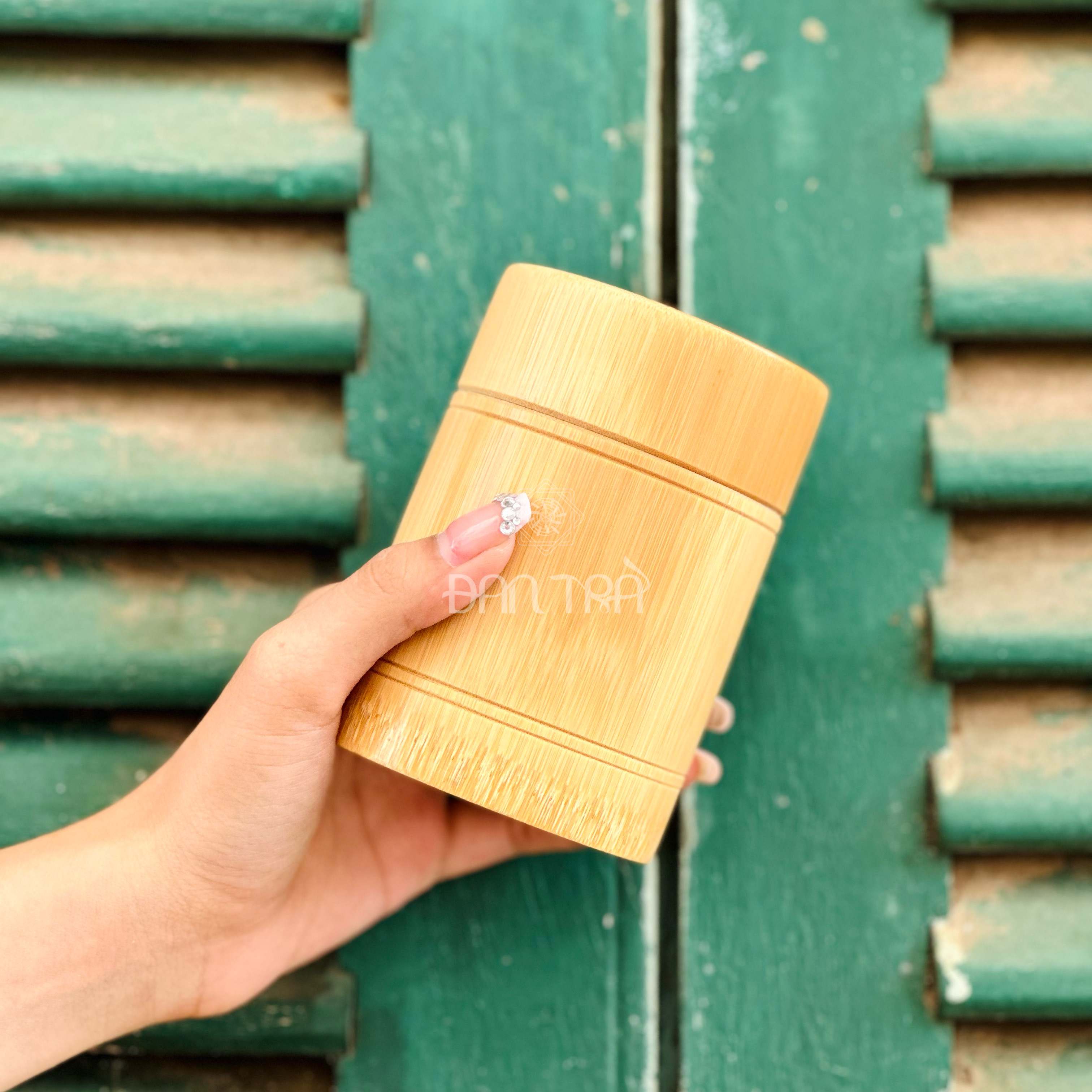 Hộp tre đựng trà - hàng mây tre đan - thủ công mỹ nghệ - hàng mây tre đan thân thiện với môi trường đan trà - decor mây tre đan