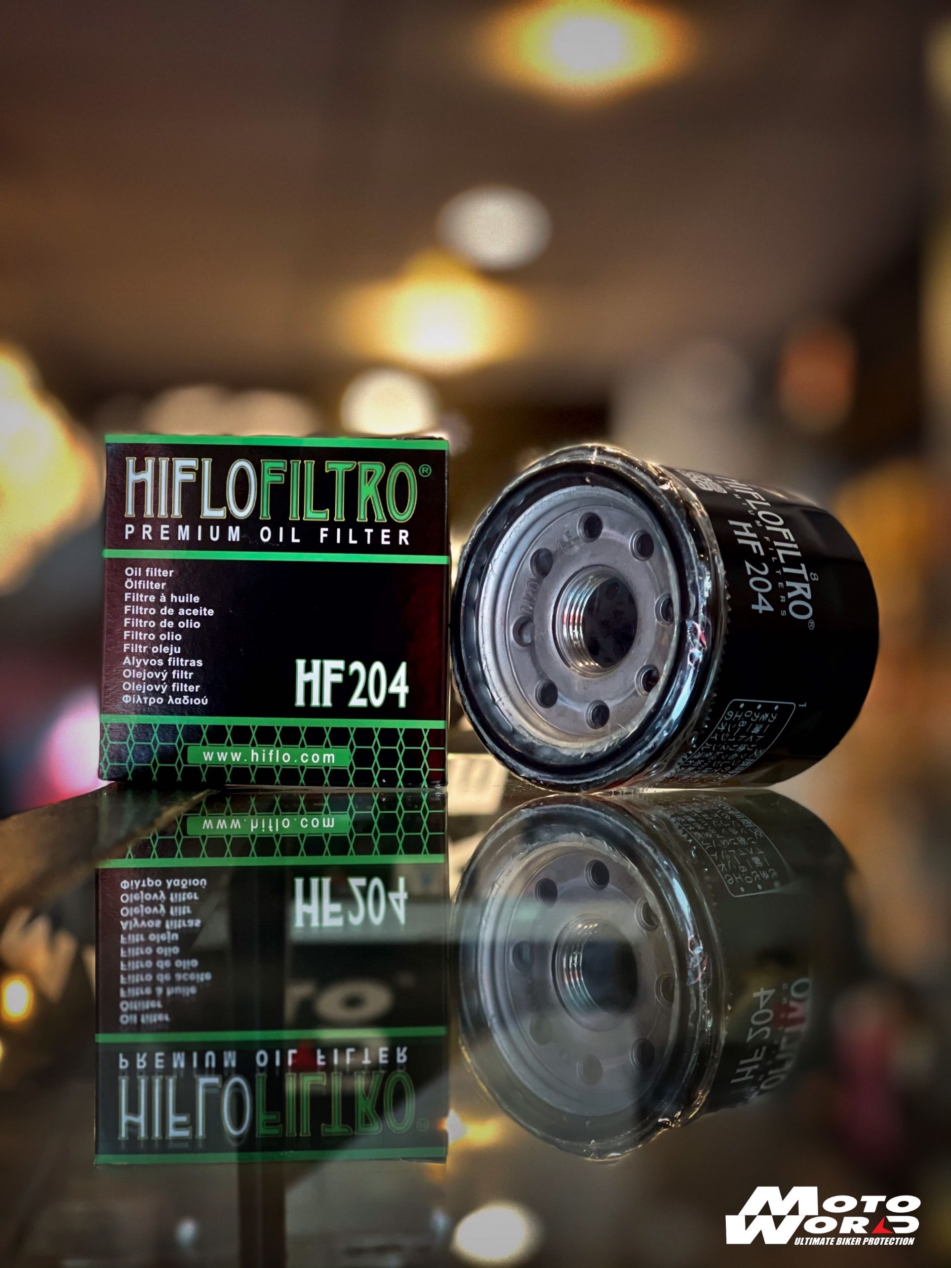 Lọc nhớt hiflo hf 204 dành cho các dòng xe phân khối lớn honda