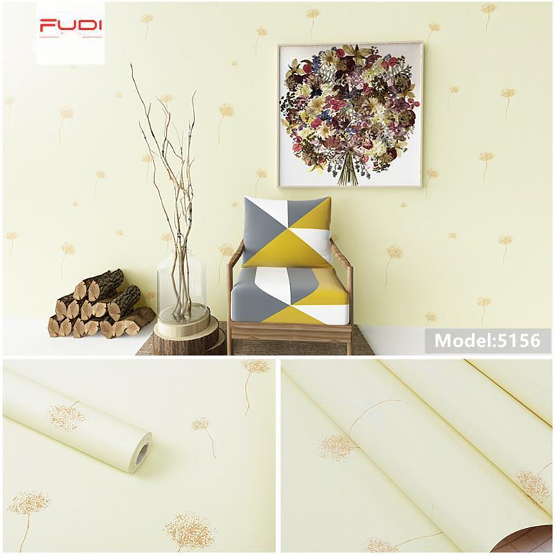 Cuộn 10m decal giấy dán tường 3d có sẵn keo chống nước khổ rộng 0.45m gdt_5156