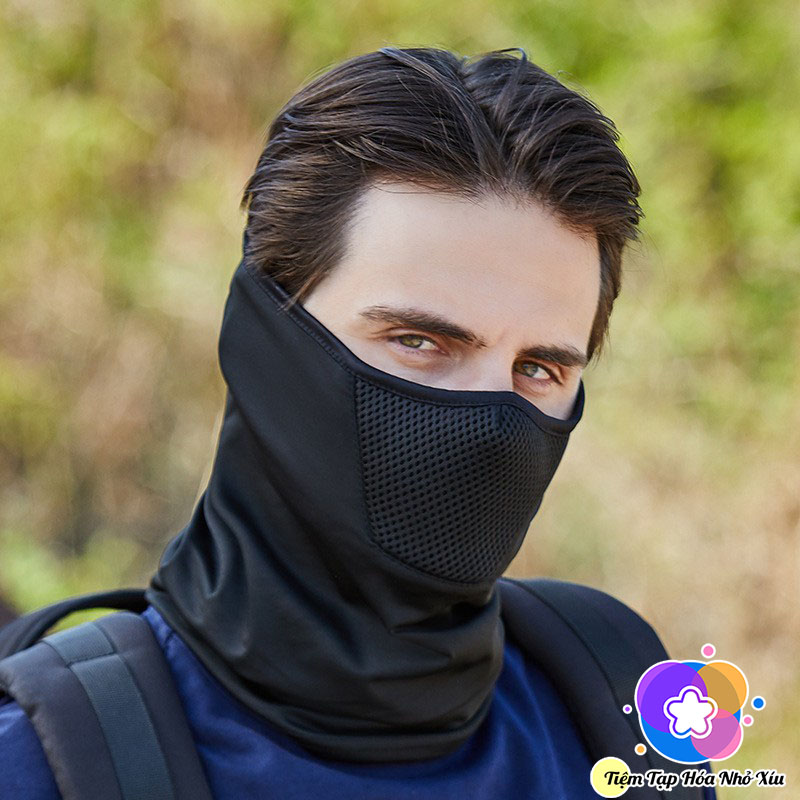 Ninja Mask men sun protection windproof keep warm neck face down elastic