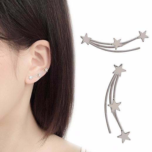Bông tai dãy sao ulzzang thời trang dễ thương