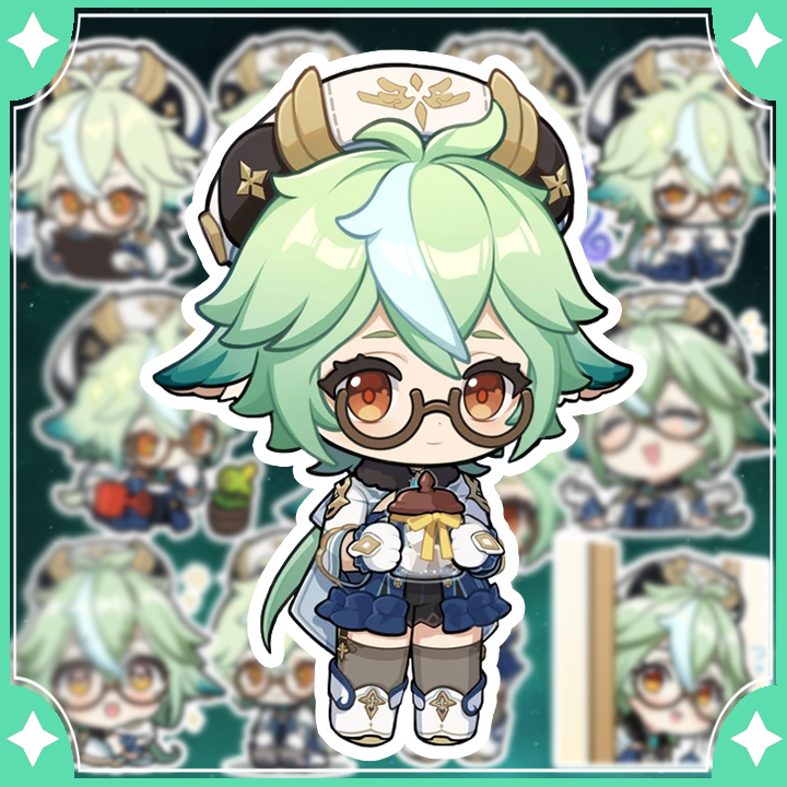 Sticker Sucrose - Hình dán chibi bé Đường