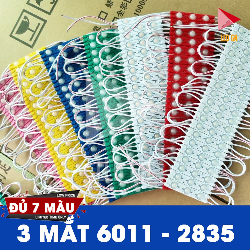 Led hắt 3 bóng 2835 chống nước