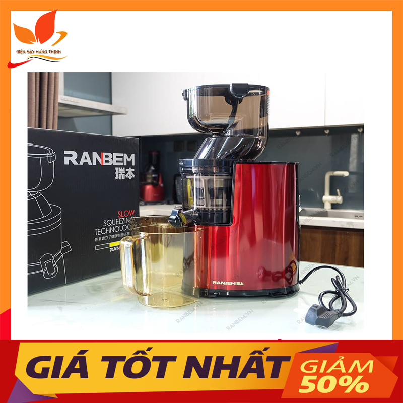 Máy ép chậm siêu bền RanBem 615 - bảo hành 12 tháng