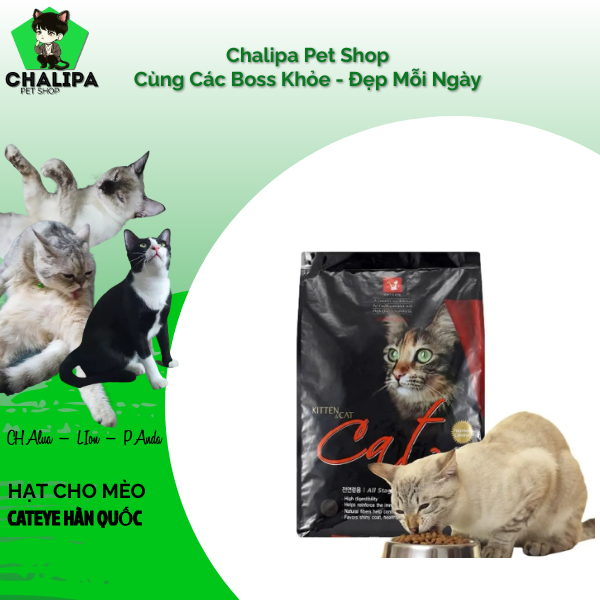 Thức ăn mèo cateye hàn quốc - túi 1kg