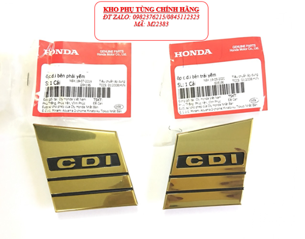 Ốp C.D.I bên phải và trái yếm dành cho xe Dream 100 đời 2006-2007