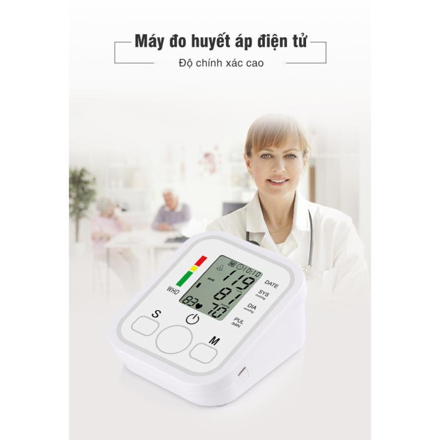 Máy đo huyết áp bắp tay tự động Fusaka Nhật Bản - Hàng Chính Hãng