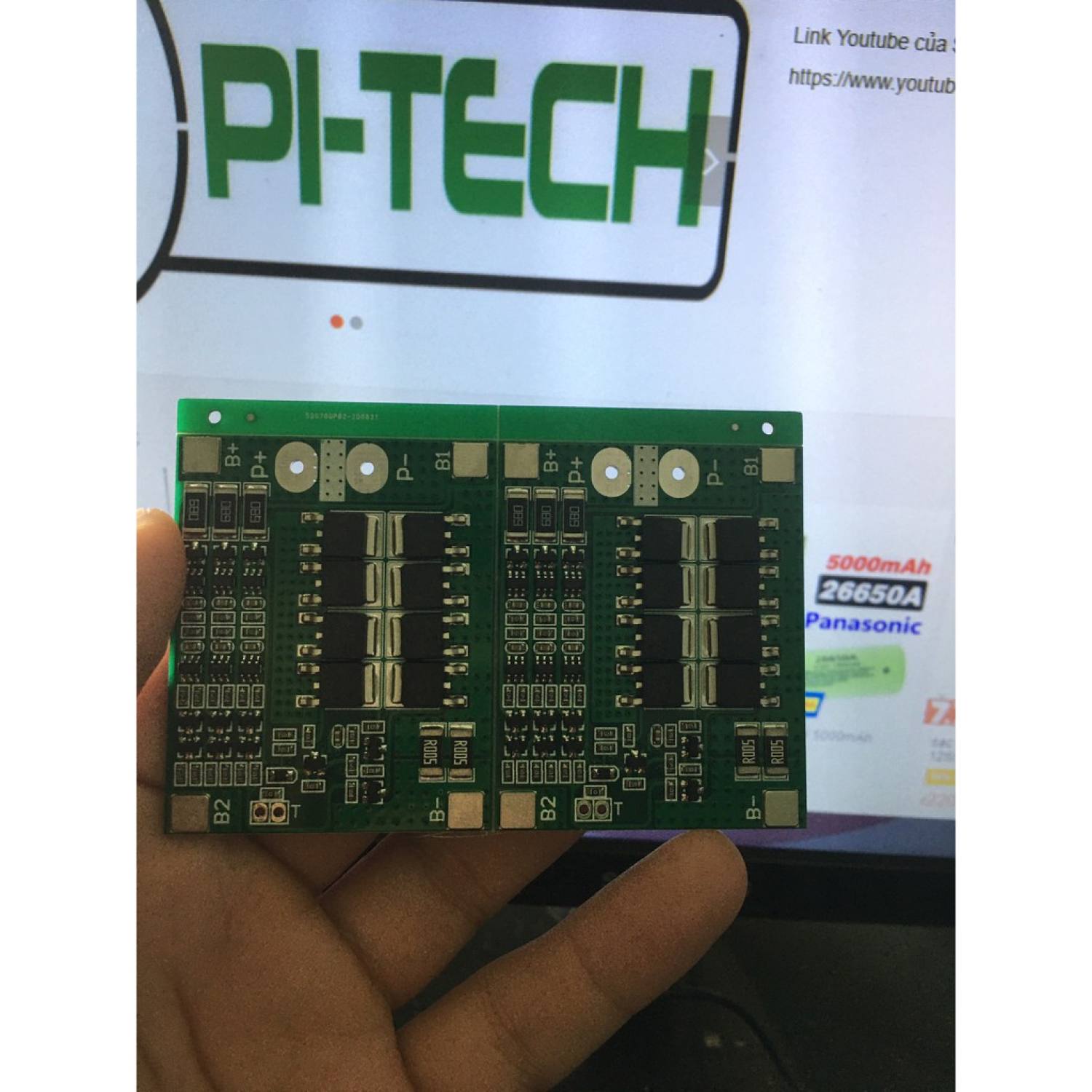 Bảng mạch bảo vệ pin lithium HX-3S-FL25A-A 3S 12V18650 11