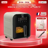 Nồi chiên không dầu Tefal Window white EY8211Y0 - 6L - Điện tử
