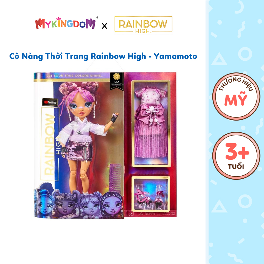 Đồ Chơi RAINBOW HIGH Cô Nàng Thời Trang Yamamoto 578338EUC