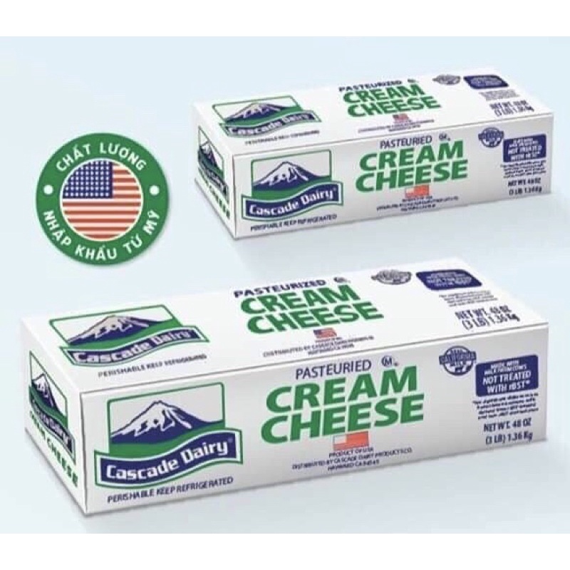 FREESHIP CREAM CHEESE MỸ CỰC NGON CỤC 1,36Kg - 156marthcm
