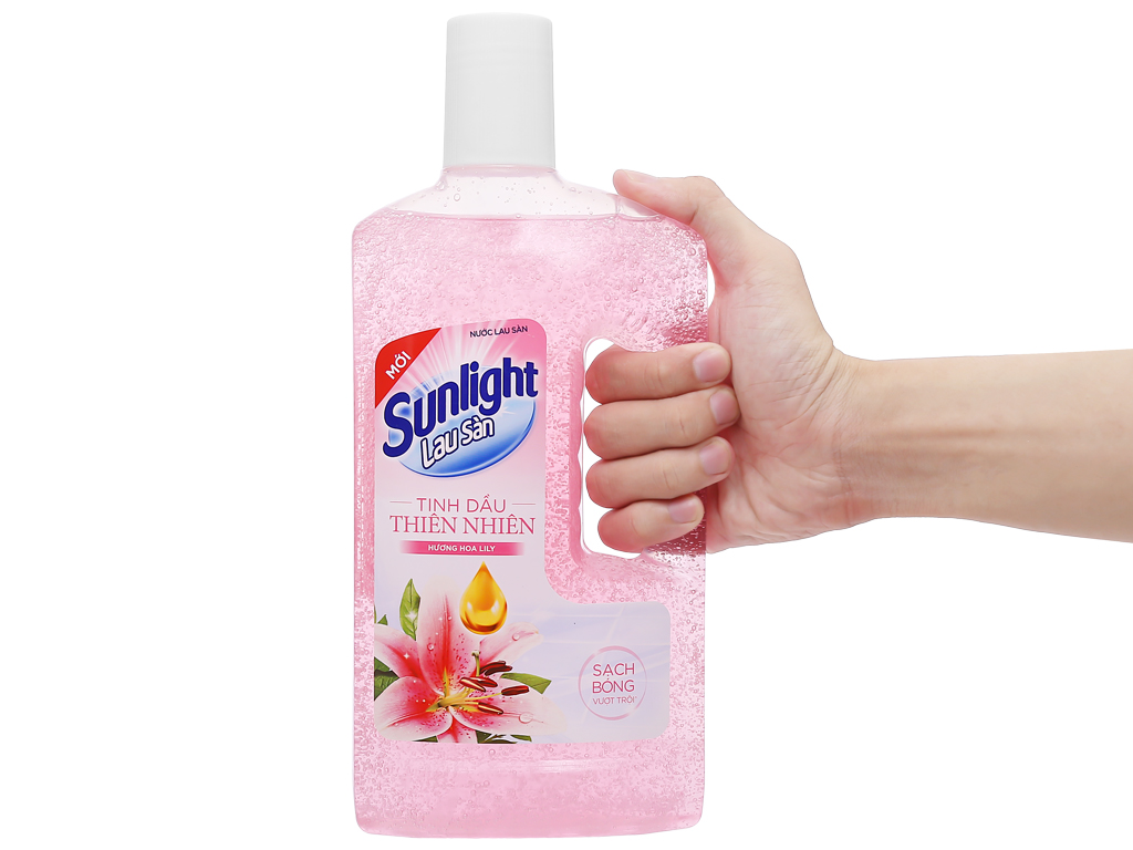 Nước lau sàn Sunlight hương hoa lily chai 1kg