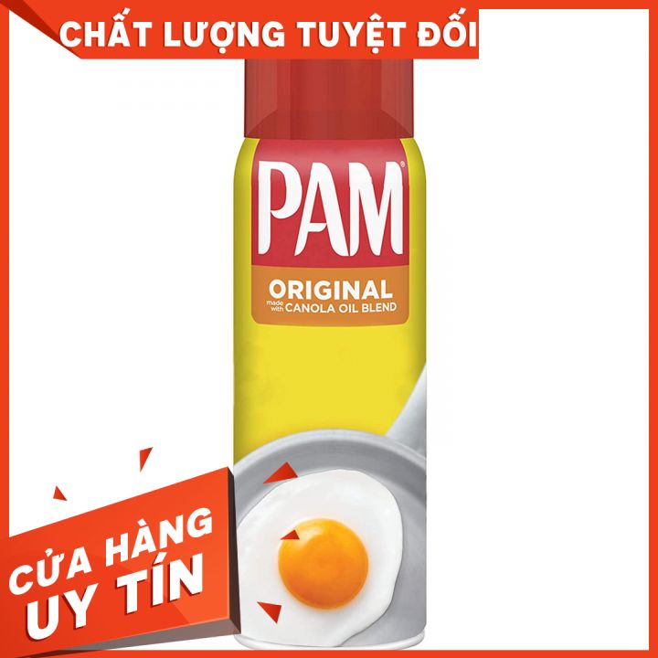 Dầu ăn kiêng dạng xịt pam không dính chảo 10oz