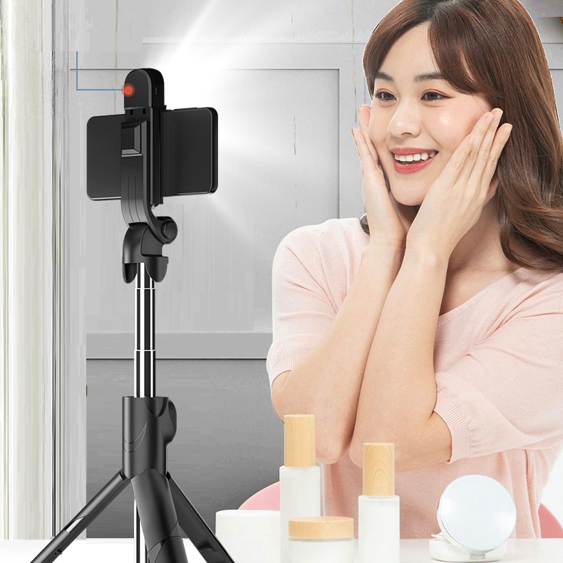 ⚡⚡ [HOT SALE] Gậy chụp ảnh tự sướng selfie đa năng XT02 XT02S Bluetooth có ĐÈN LED FUNO