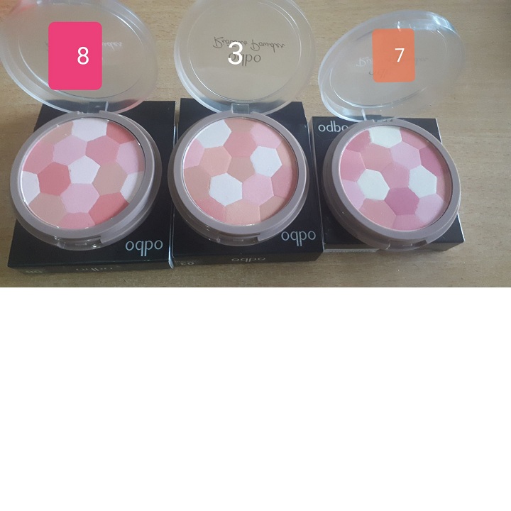 Phấn má hồng odbo riotous powder od155 no.03 có 3 số
