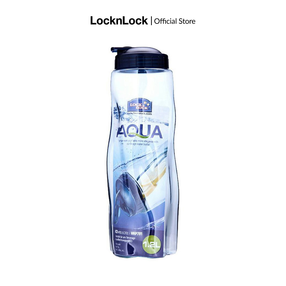 Bình nước nhựa pet lock&lock hap781 1.2l