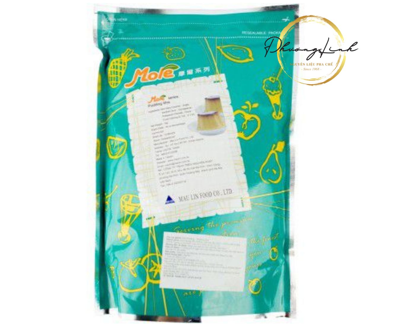 Bột Pudding / Plan Hiệu Mole Vị  Trứng Gà  Trọng Lượng Gói 1Kg Sản Phẩm Đúng Như Hình 100%