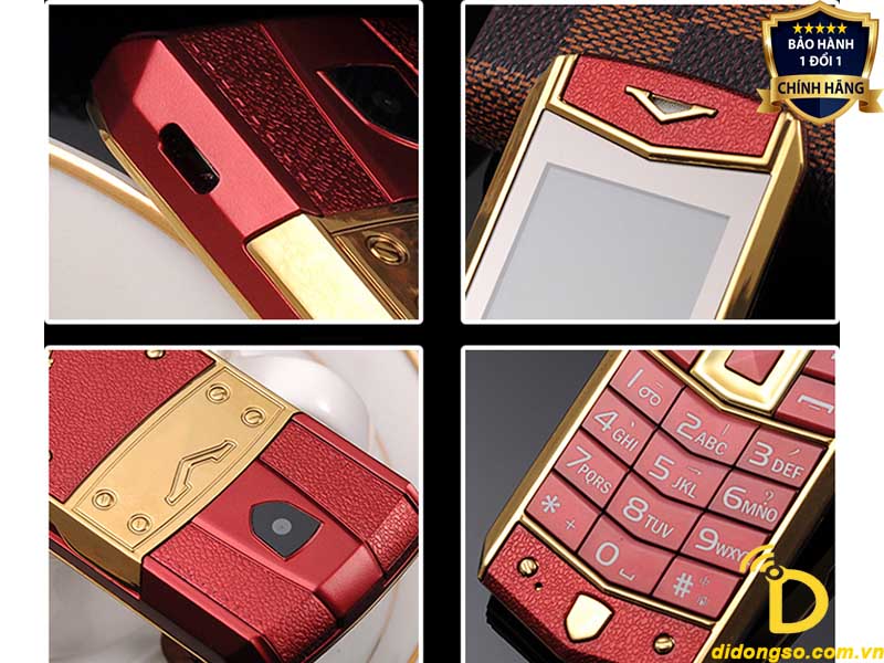 Điện thoại Vertu A8 Lưng Ngựa sang trọng Tặng kèm bao da + 2 Pin [Full box]