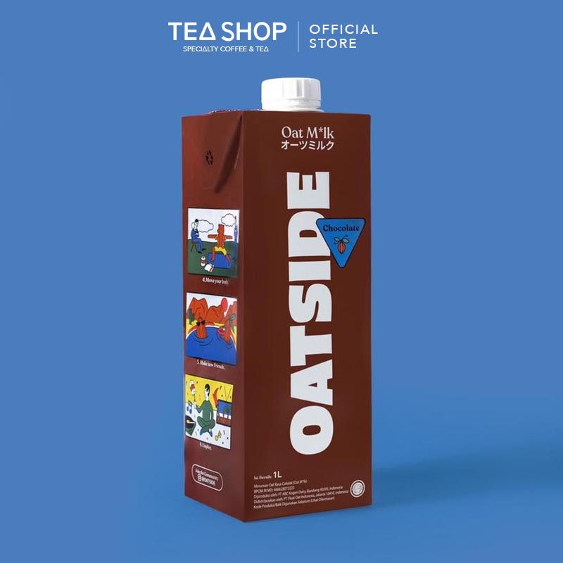 Sữa yến mạch oatside vị chocolate 1l