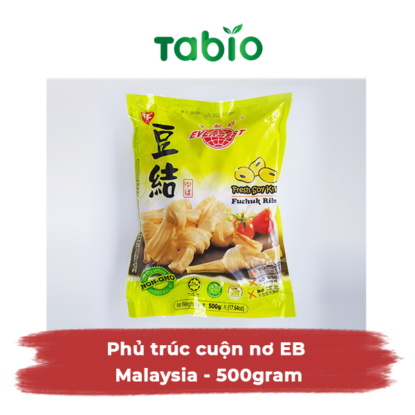 HCM - Phủ trúc cuộn nơ EB - Malaysia - 500gram - TABIO