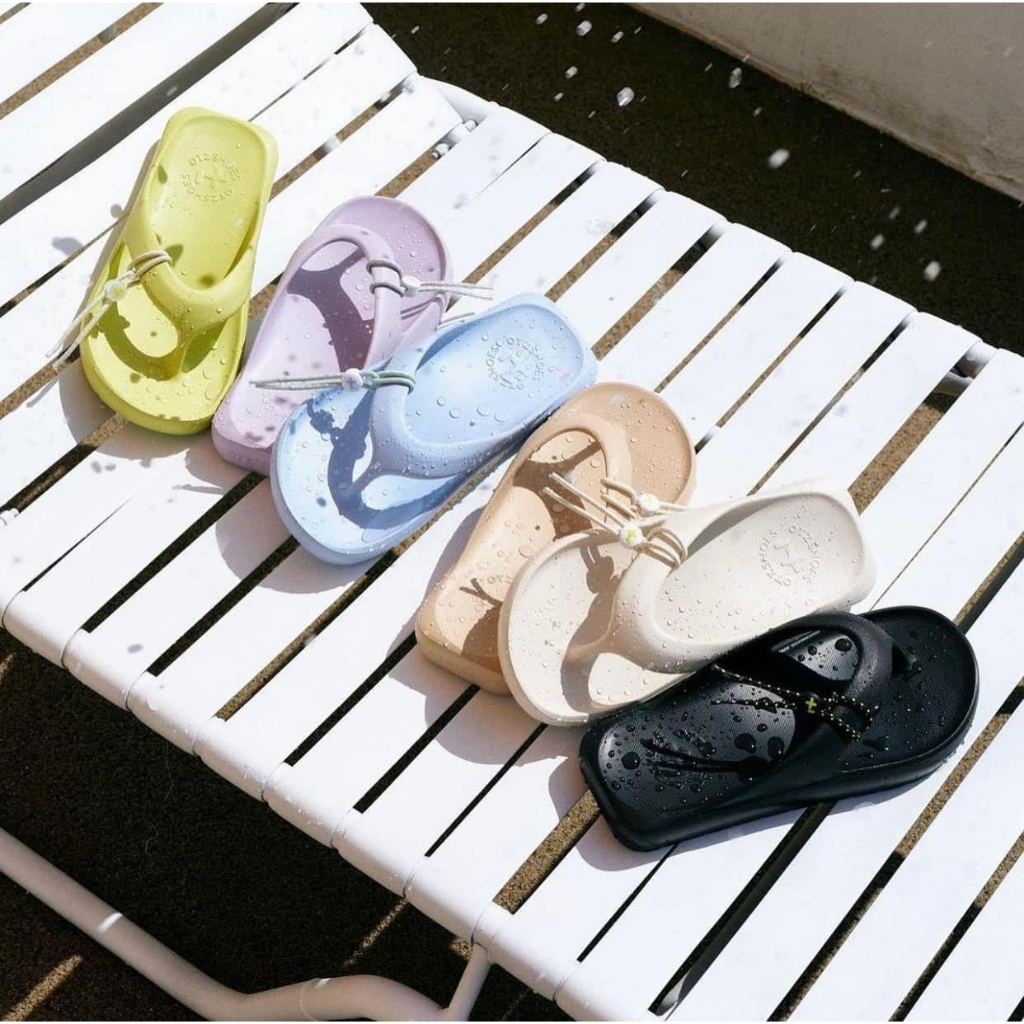 Dép xỏ ngón otz jelly foam slide otz chính hãng sale