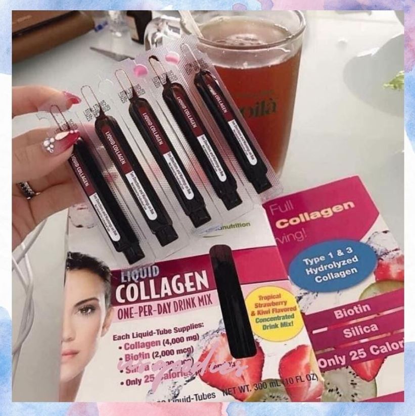 Collagen pha nước, hộp 30 tuýp