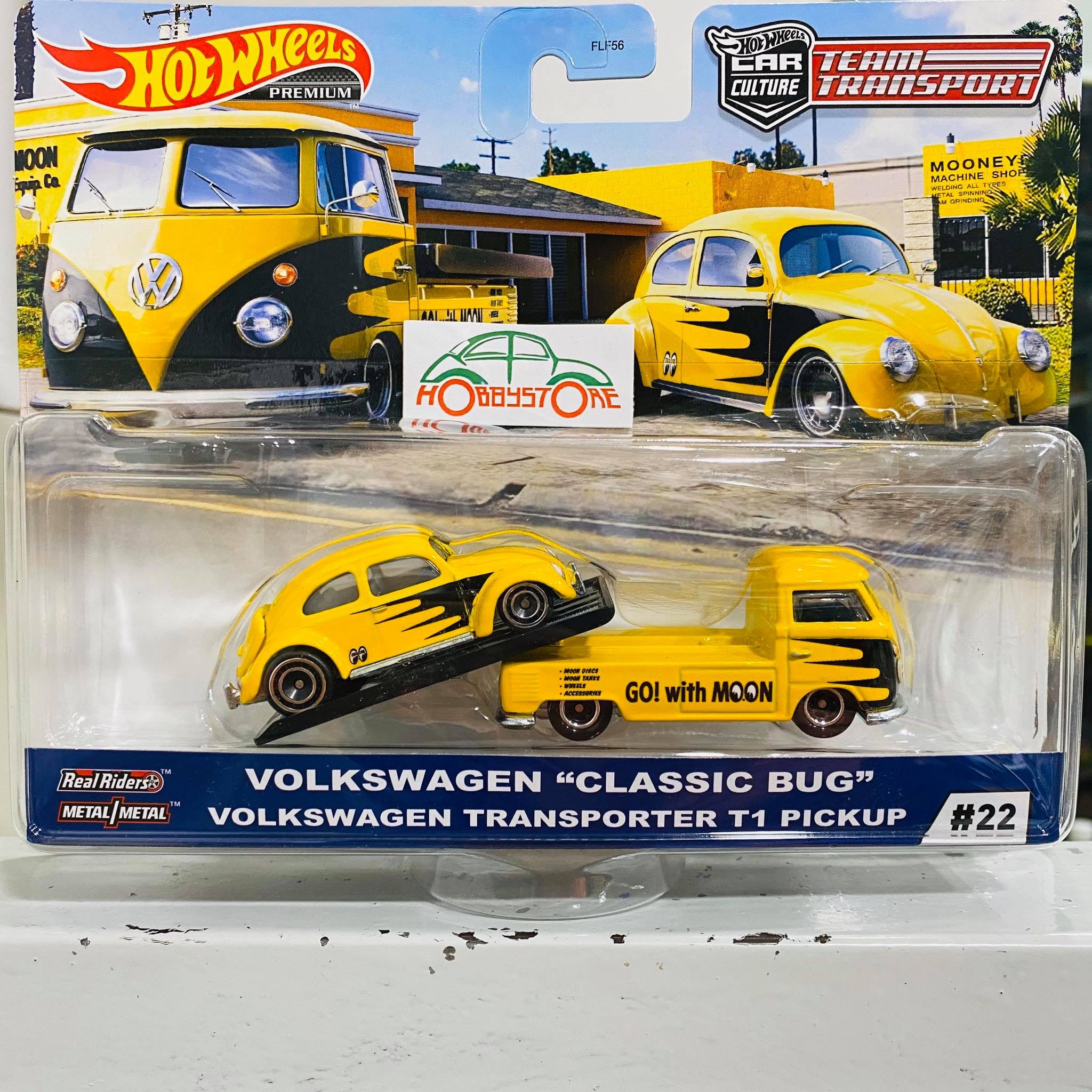 Xe mô hình hot wheels Team Transport GT RACE