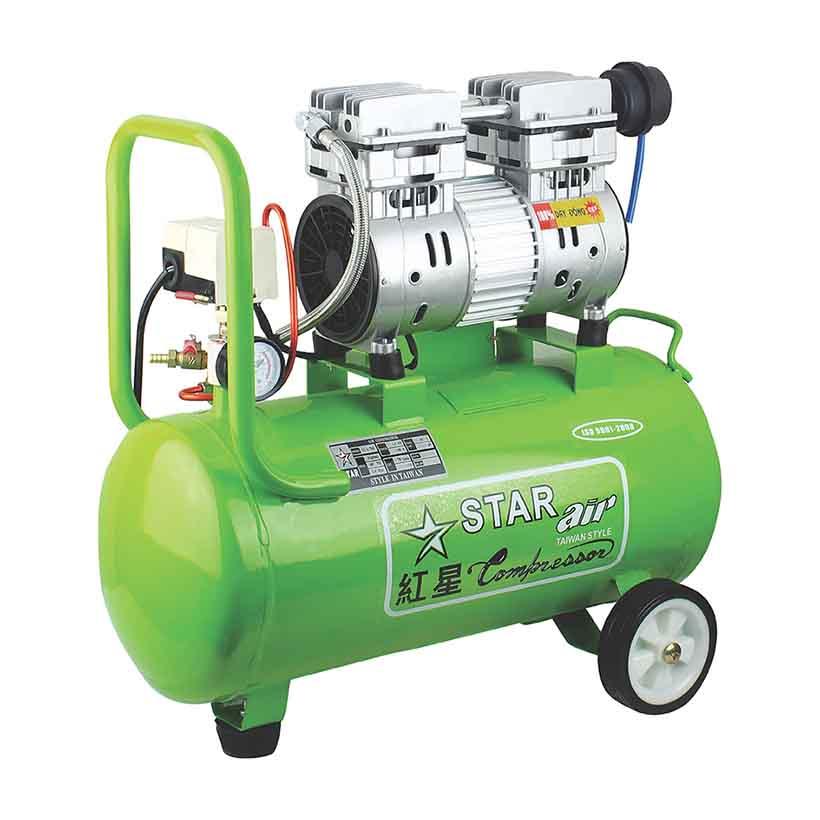 Máy nén khí 30l star sta-780, máy nén khí không dầu liền trục