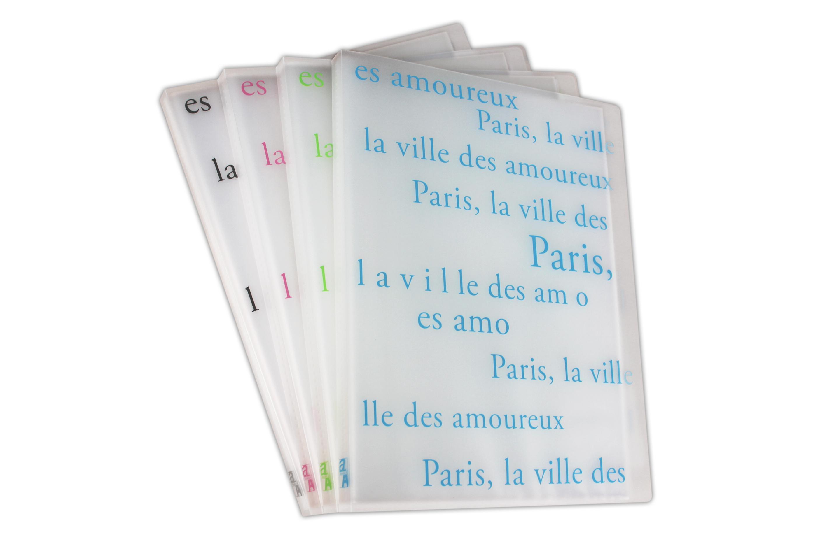 Double a bìa 20 túi trong - mẫu paris