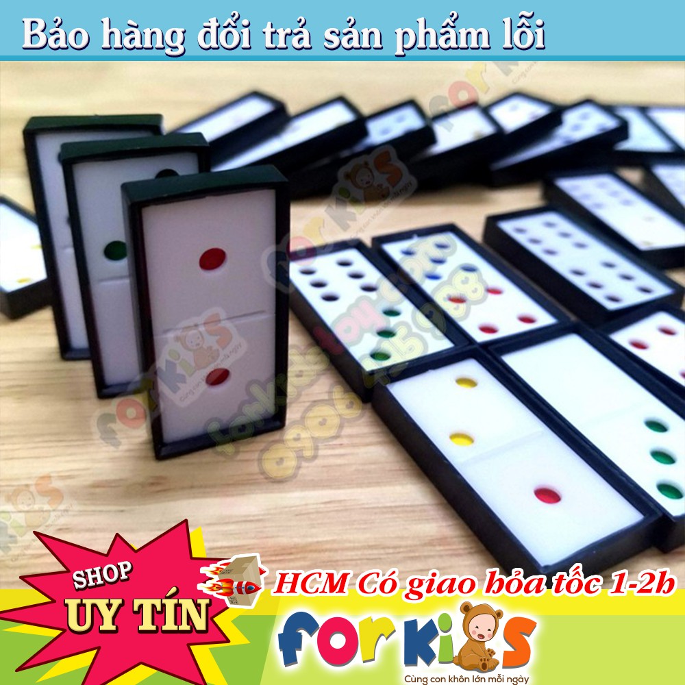 Cờ domino nhựa trò chơi tết giải trí