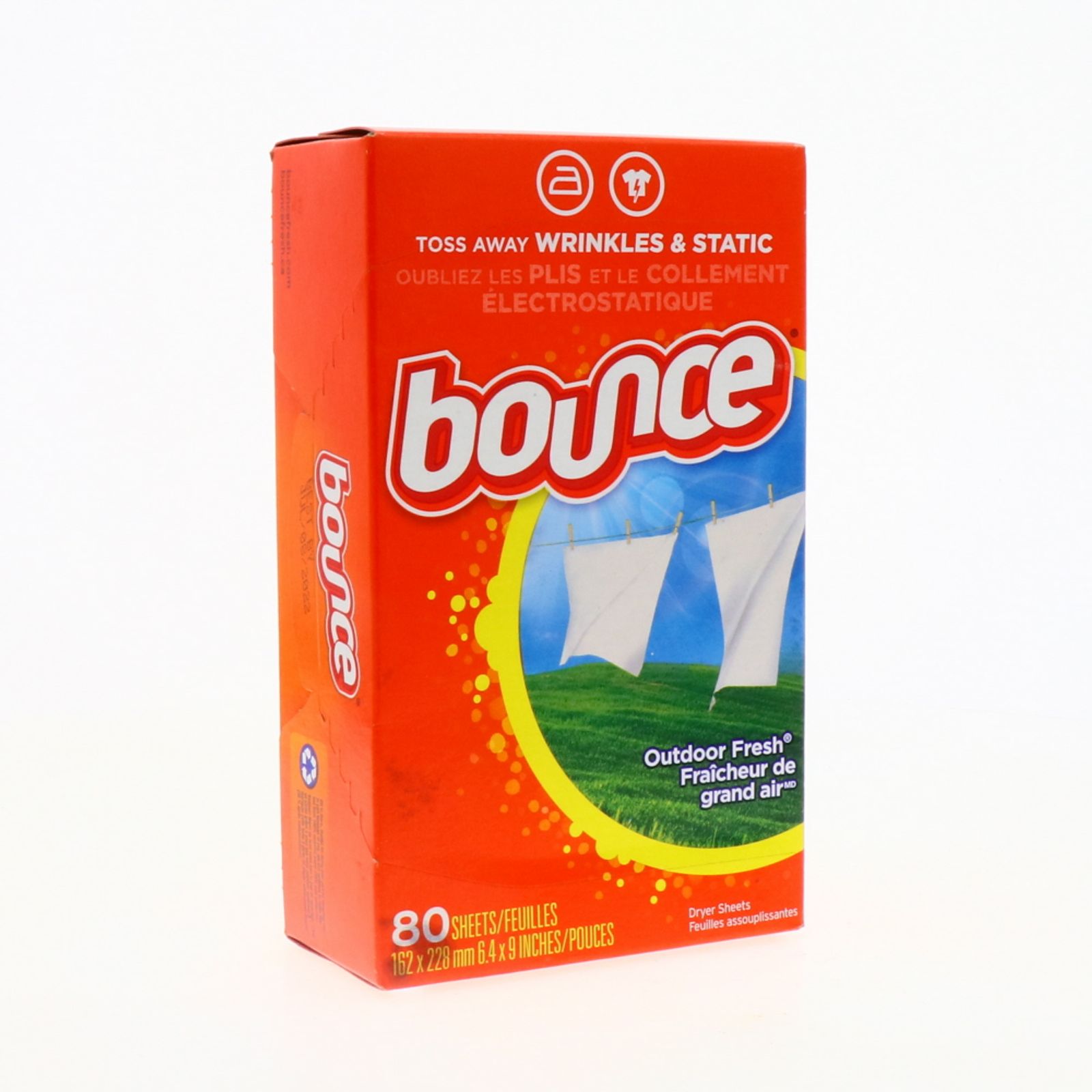 [HCM]Giấy Làm thơm vải Quần Áo Bounce Outdoor Fresh 80 tờ - USA
