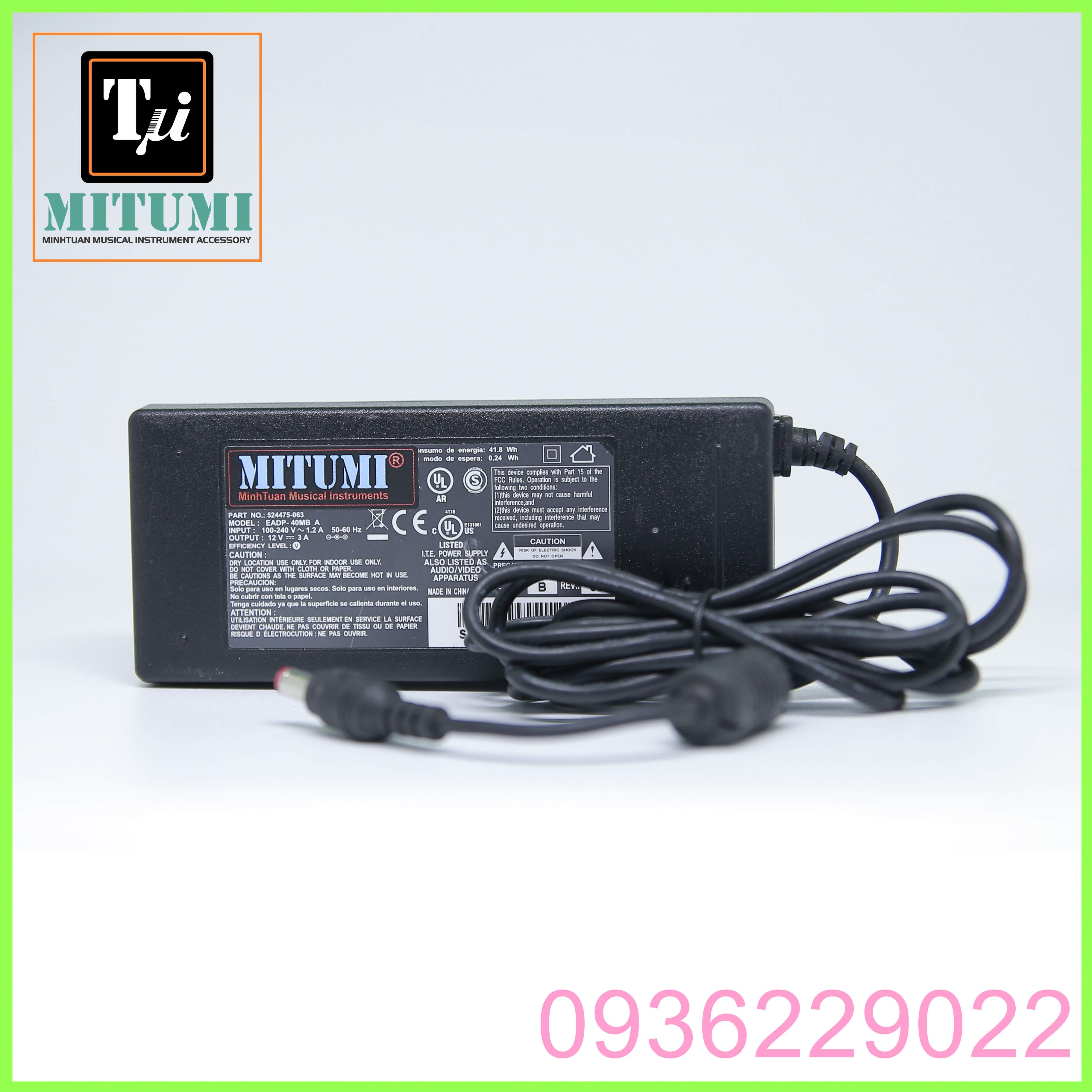 Adaptor yamaha 12v-3a đến 5a psr-e series - nguồn đàn organ