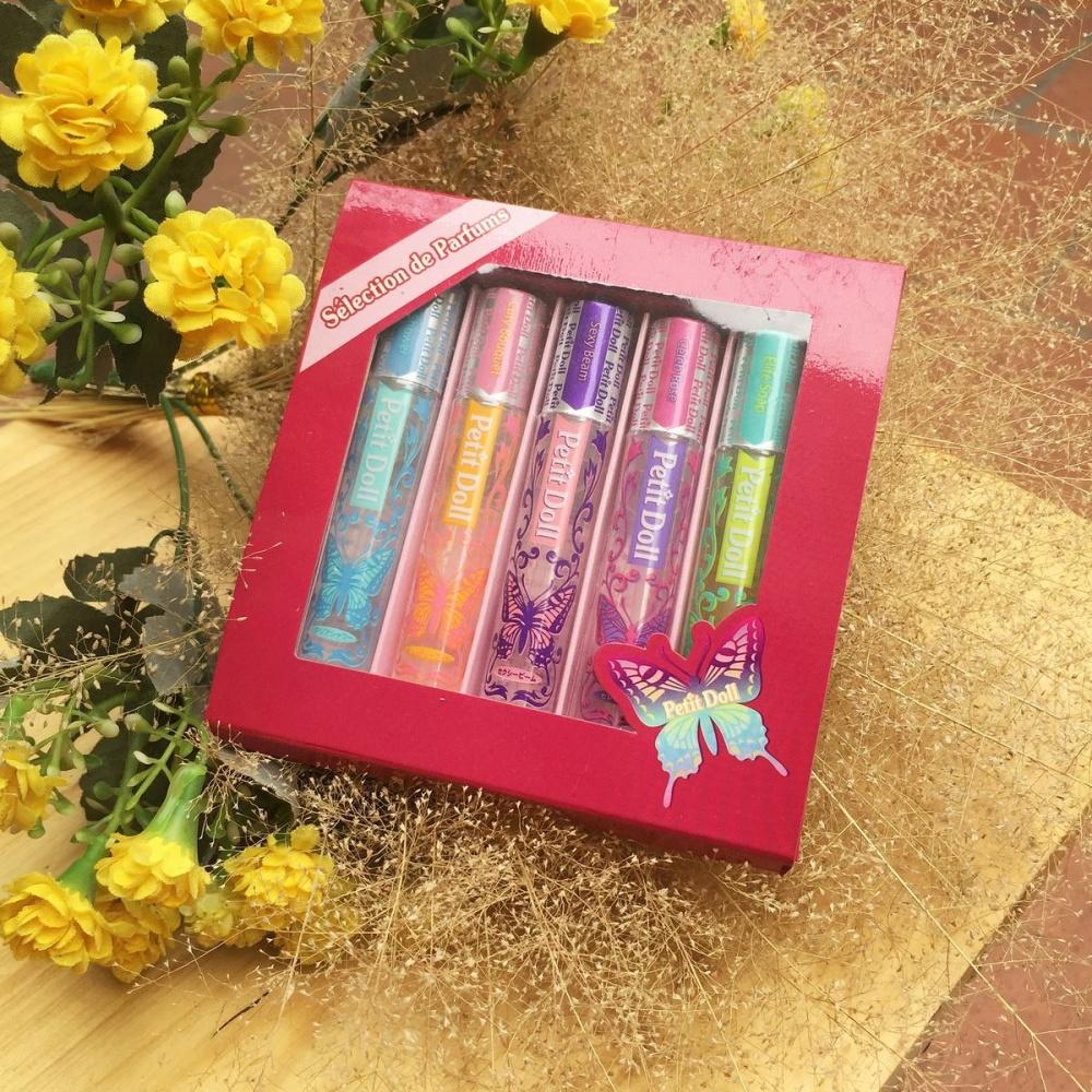 Set 5 chai nước hoa mini Peptit Doll 5x5ml