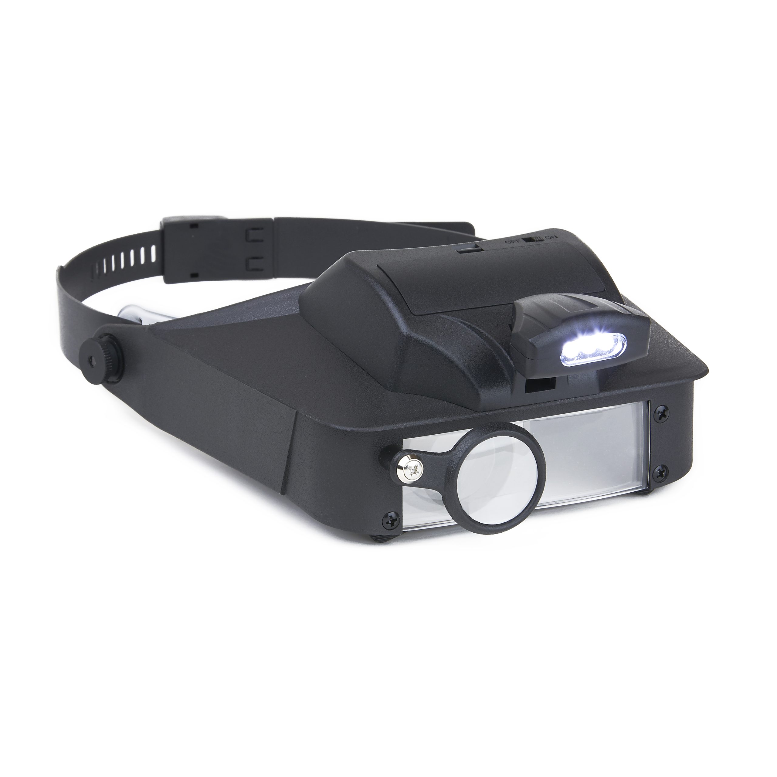 Kính lúp choàng đầu có đèn Carson LV-10 LumiVisor (2x, 3x, 5x, 6x) - Hãng Carson Mỹ