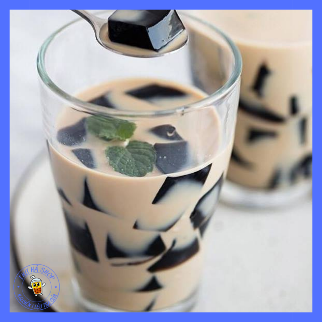 Bột sương sáo đen Black Grass Jelly Gói 50g