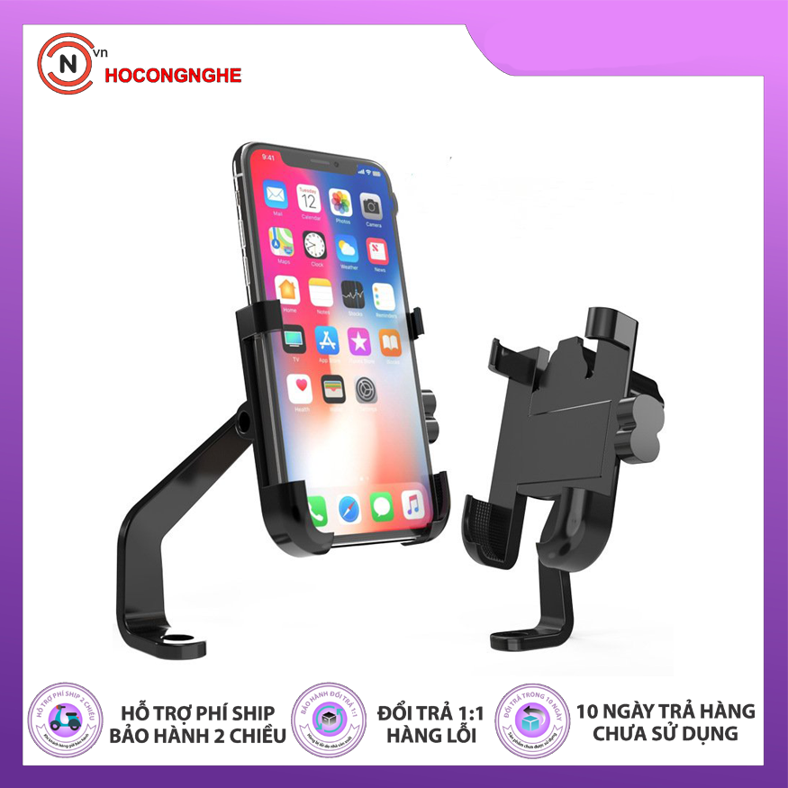 🌟HOT 2021🌟 KẸP ĐIỆN THOẠI NHÔM C2 DÀNH CHO XE MÁY {BẢO HÀNH ĐỔI MỚI}