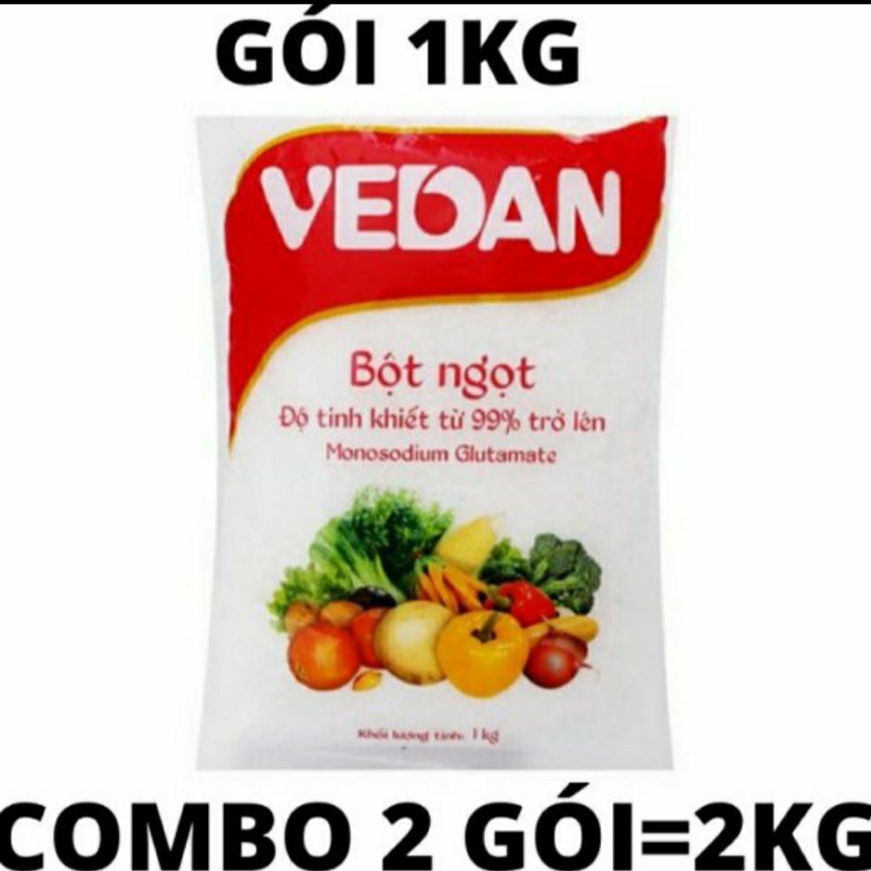 COMBO 2KG BỘT NGỌT VEDAN