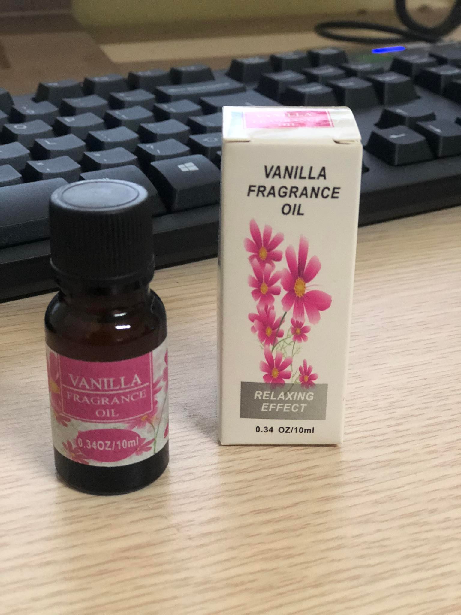 Set 5 lọ tinh dầu thiên nhiên vanilla fragrance